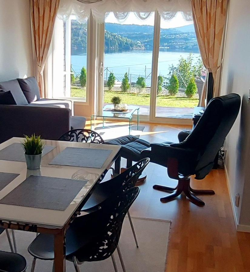 Bjornestrand Fjordside View 卑爾根 外观 照片