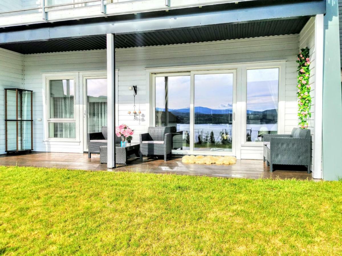 Bjornestrand Fjordside View 卑爾根 外观 照片