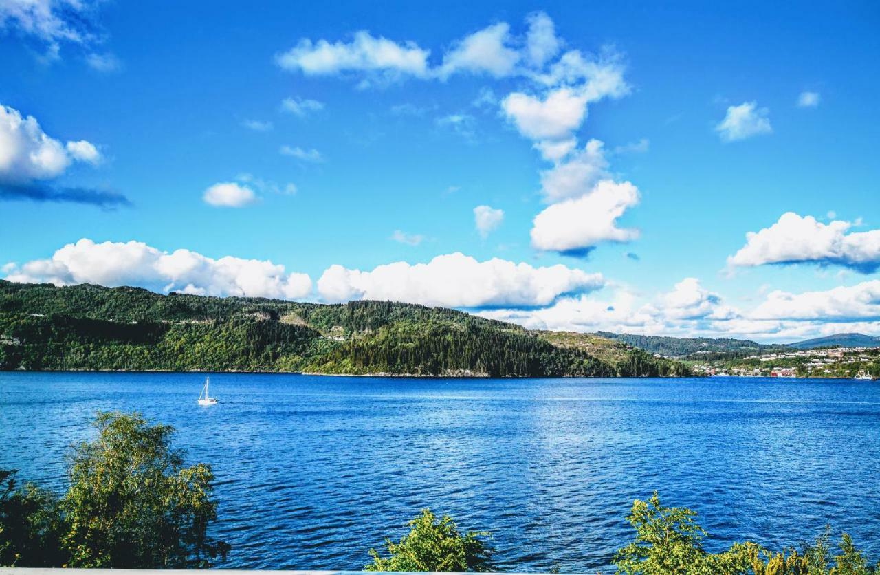 Bjornestrand Fjordside View 卑爾根 外观 照片