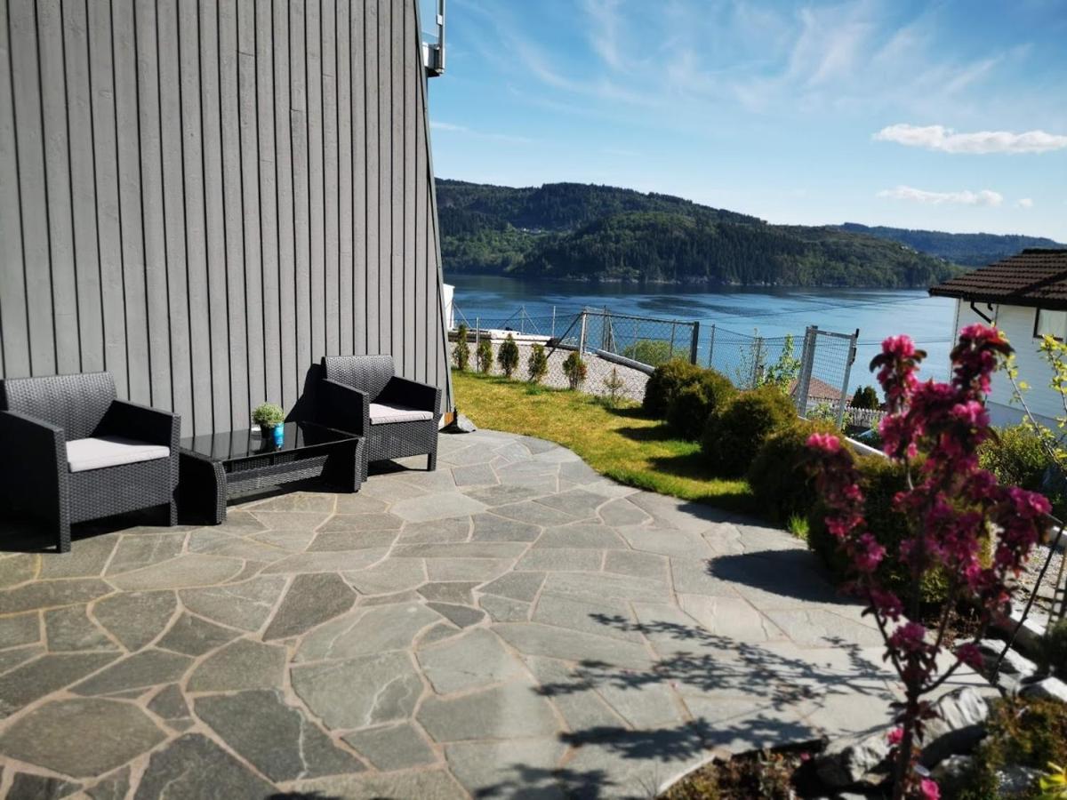 Bjornestrand Fjordside View 卑爾根 外观 照片